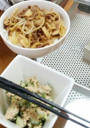 ヘルシー丼-レシピのメイン写真