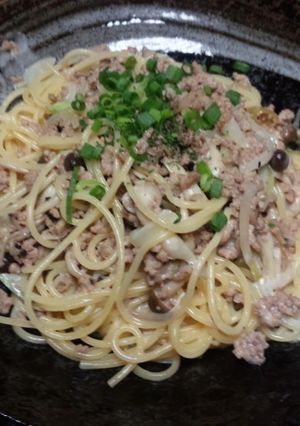 ★牛挽肉のクリームパスタ★-レシピのメイン写真