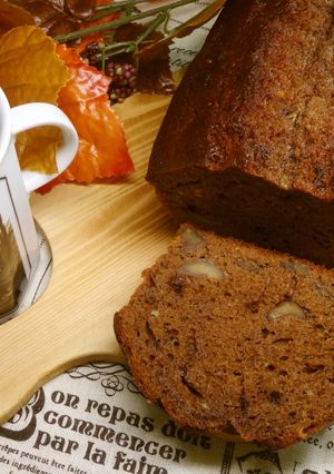 HM＊甘栗入り❀チョコパウンドケーキ-レシピのメイン写真
