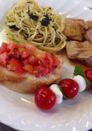 串刺しカプレーゼ-レシピのメイン写真