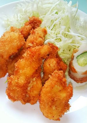 鶏モモ肉で*一口チキンカツ-レシピのメイン写真