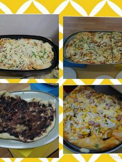 ホットプレートで簡単ピザ-レシピのメイン写真