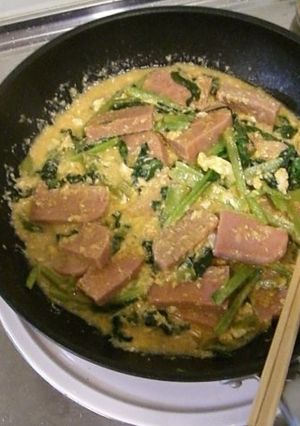 スパムチャンプルー-レシピのメイン写真