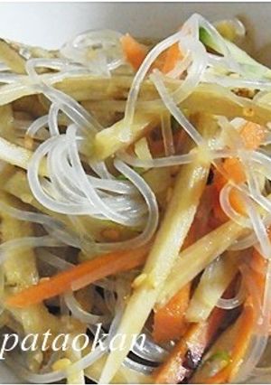 あっさり美味しい♪根菜サラダ-レシピのメイン写真