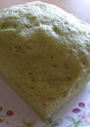 簡単！レンジで☆抹茶バナナ蒸しパン-レシピのメイン写真