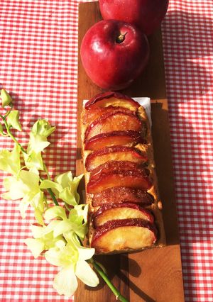 秋の味！ココナッツオイル入り＊紅玉ケーキ-レシピのメイン写真