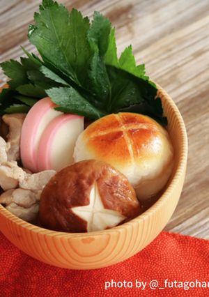 だしでキマる！正月はちょっと贅沢なお雑煮-レシピのメイン写真