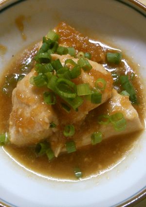 鶏むね肉で簡単！ オニオンにんにく焼き♪-レシピのメイン写真