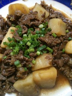 簡単おかずに牛肉とじゃが芋の 甘辛炒め!-レシピのメイン写真