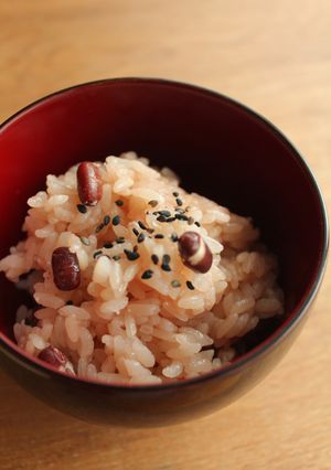 ◆　炊飯器でおいしいお赤飯　◆-レシピのメイン写真