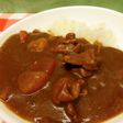 鶏肉の茹で汁で!カレー♪