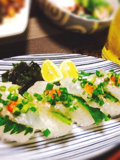 鯛のなんちゃって昆布締め♪-レシピのメイン写真