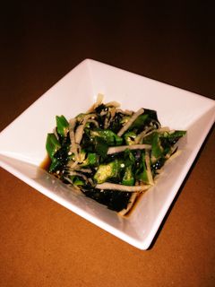 おくらとひじきのポン酢和え-レシピのメイン写真