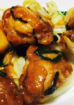 【改】簡単おかず♪鶏キャベオイスター-レシピのメイン写真