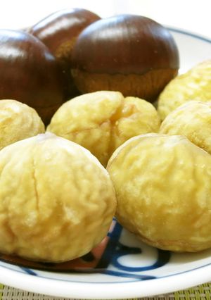 甘味が増す♡おいしい栗のゆで方＆むき方-レシピのメイン写真