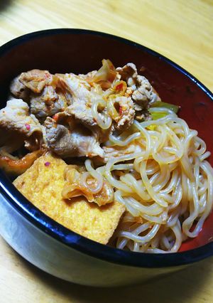 白菜キムチでつくる簡単キムチ鍋-レシピのメイン写真