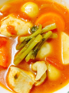 鶏胸肉と野菜のトマトスープ-レシピのメイン写真