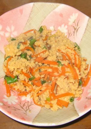 炒り高野豆腐-レシピのメイン写真