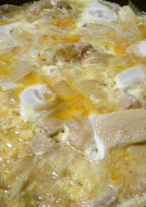 高野豆腐いり親子煮-レシピのメイン写真