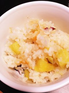 超簡単!我が家のさつまいもご飯♡-レシピのメイン写真