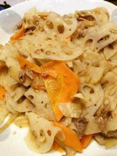 れんこんのきんぴら-レシピのメイン写真