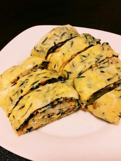 ひじき煮リメイク♡鉄分たっぷり卵焼き-レシピのメイン写真