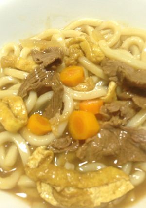 給食のカレーうどん♪-レシピのメイン写真