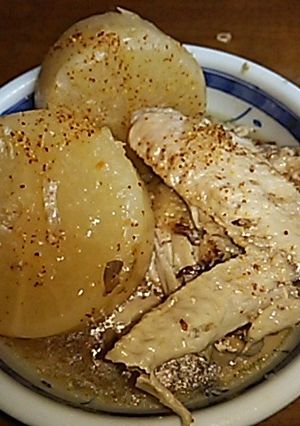 炊飯器で大根と手羽先の炊いたん-レシピのメイン写真