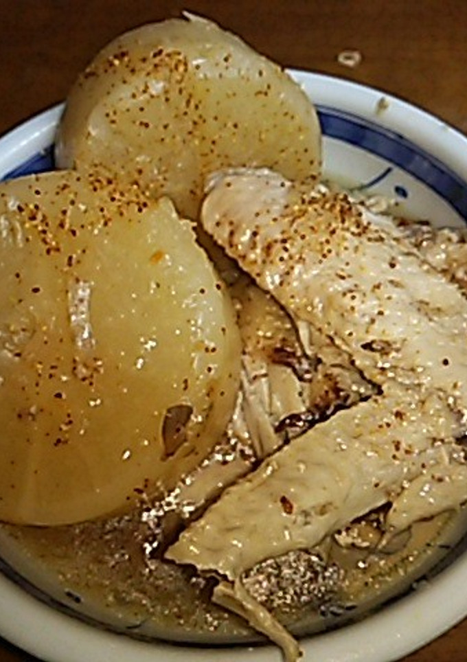 炊飯器で大根と手羽先の炊いたん-レシピのメイン写真