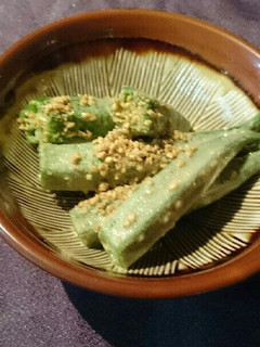 濃厚*おくらのごま和え-レシピのメイン写真