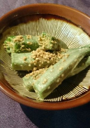 濃厚＊おくらのごま和え-レシピのメイン写真