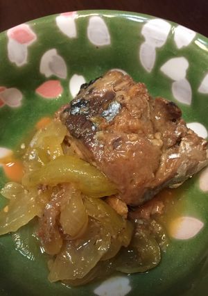 サバ缶と玉葱の煮物-レシピのメイン写真