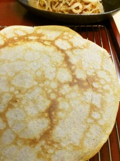 朝ランチおやつ♪1人分♪そば粉のクレープ-レシピのメイン写真