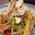 鶏ささみの春雨サラダ