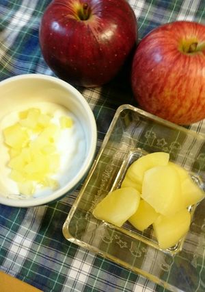 簡単♪リンゴのコンポート-レシピのメイン写真