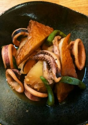 イカとじゃがいもの煮物-レシピのメイン写真