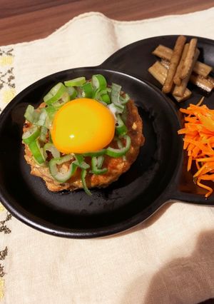 蓮根ハンバーグ　お弁当にも♫-レシピのメイン写真