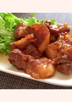 圧力鍋無し！やわらか豚の角煮♪-レシピのメイン写真