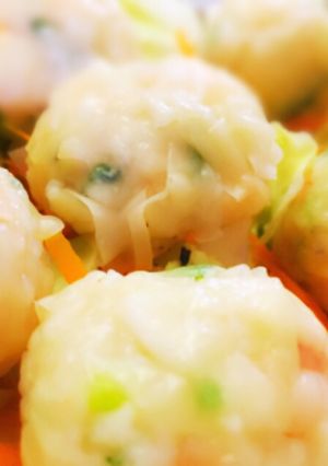 優しい甘み♪子供も大好きころころ海老焼売-レシピのメイン写真