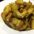 ツブとジャガイモのオイル焼き〜カレー味〜