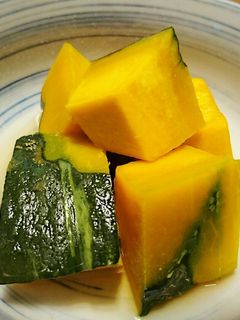 レンジで簡単かぼちゃの煮物-レシピのメイン写真