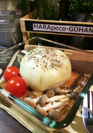 楽しさ迄も☆丸ごと味わう玉葱ハンバーグ。-レシピのメイン写真