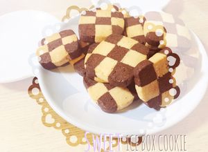 簡単★市松模様 アイスボックスクッキー-レシピのメイン写真