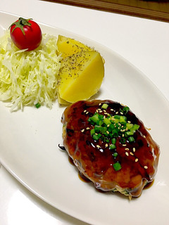 大絶賛♡美味しい牛蒡入り豆腐ハンバーグ♡-レシピのメイン写真