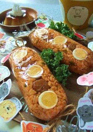 スティックおにぎり☆お子様ランチ！-レシピのメイン写真
