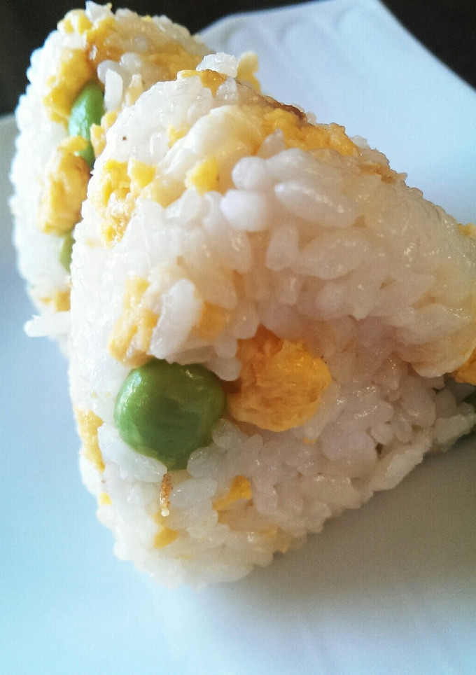 枝豆といりたまごのおにぎり-レシピのメイン写真