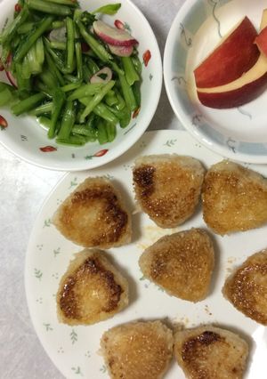 焼きおにぎりチーズ入り-レシピのメイン写真