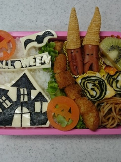 ハロウィン弁当-レシピのメイン写真