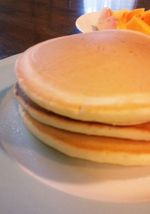 自家製ホットケーキミックスでふわふわ♥-レシピのメイン写真