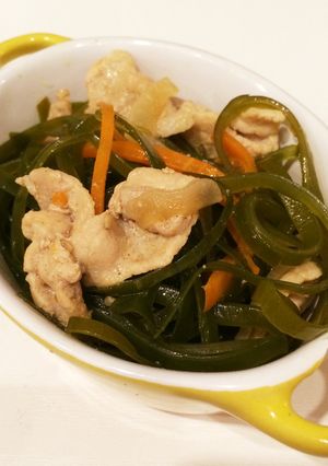 *刻み昆布と豚肉の旨煮*-レシピのメイン写真